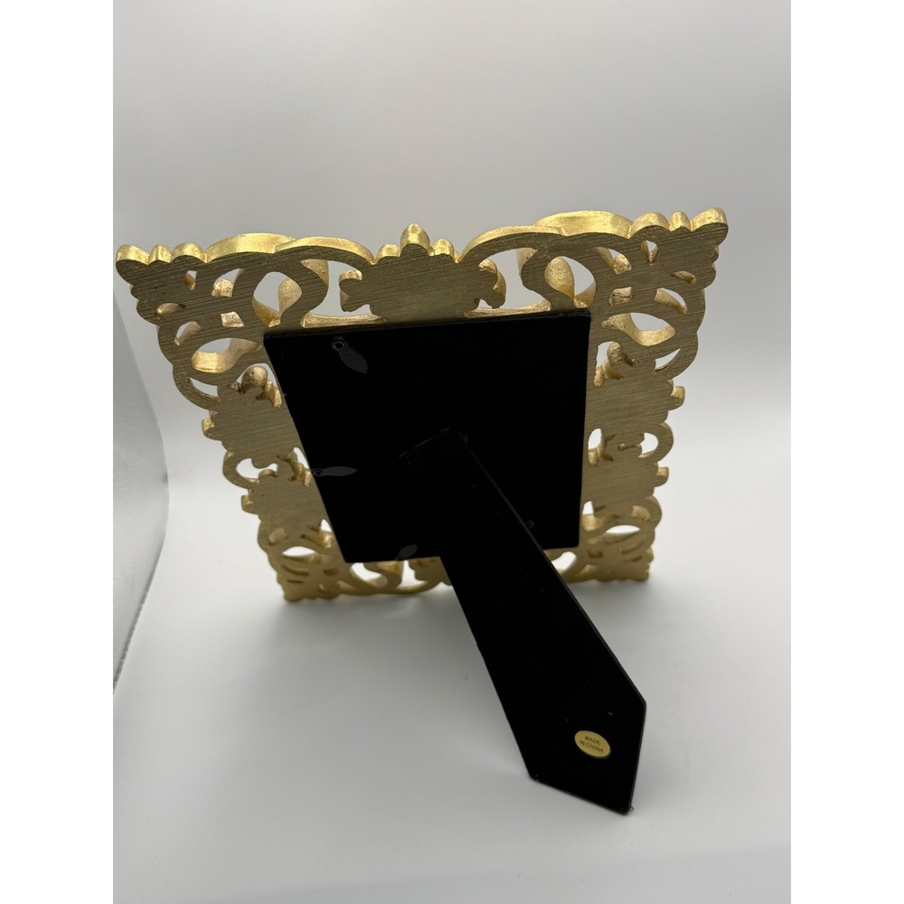 Restoration Hardware Gold Baroque Style 4x6 Picture Frame Tabletop‎ Decor - Picture 3 of 5
